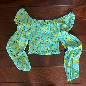 Off the shoulder blouse